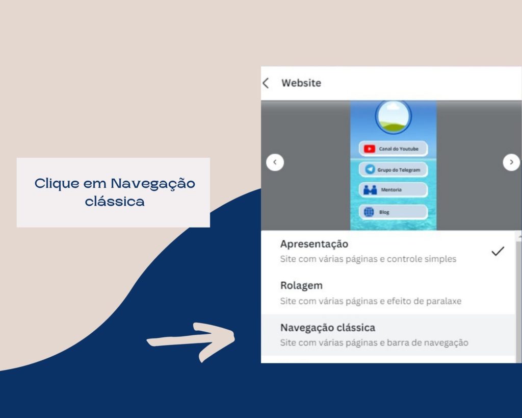 como inserir link clicável no canva