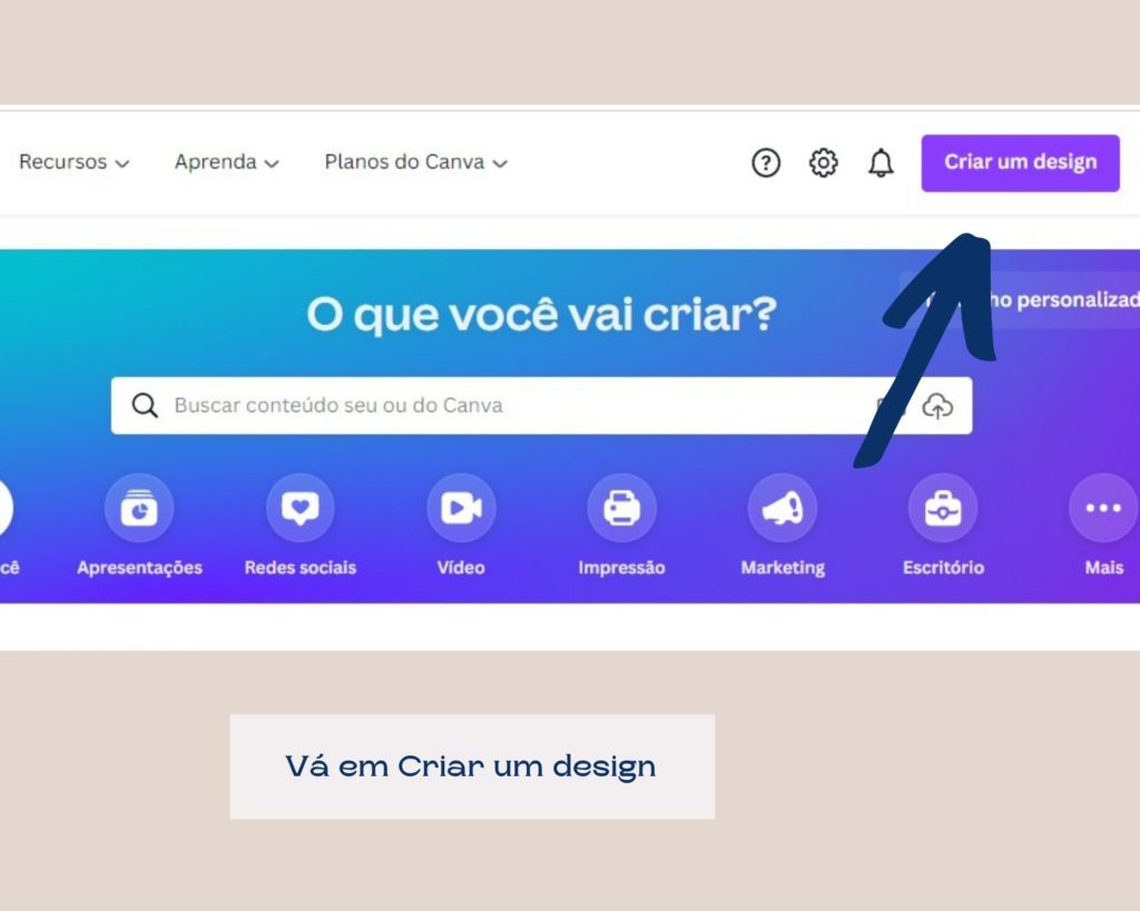 Como colocar link no canva