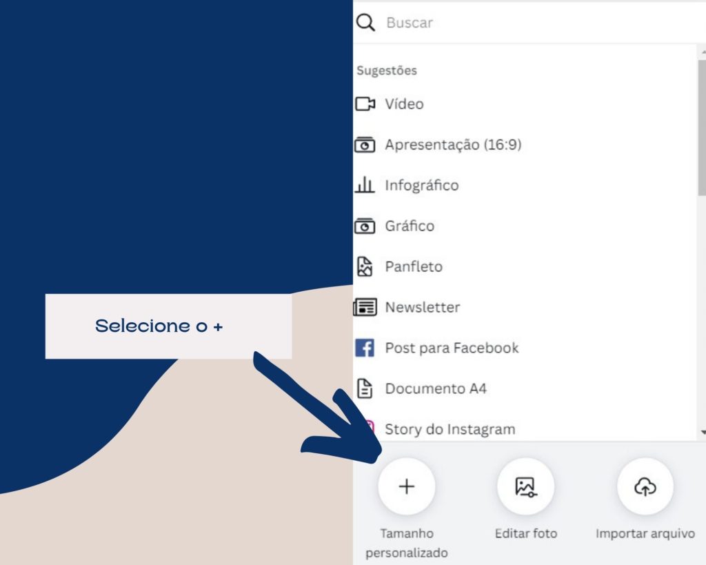 como adicionar link no canva