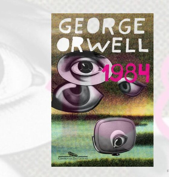 1984, livro distópico e de ficção política de George Orwell 