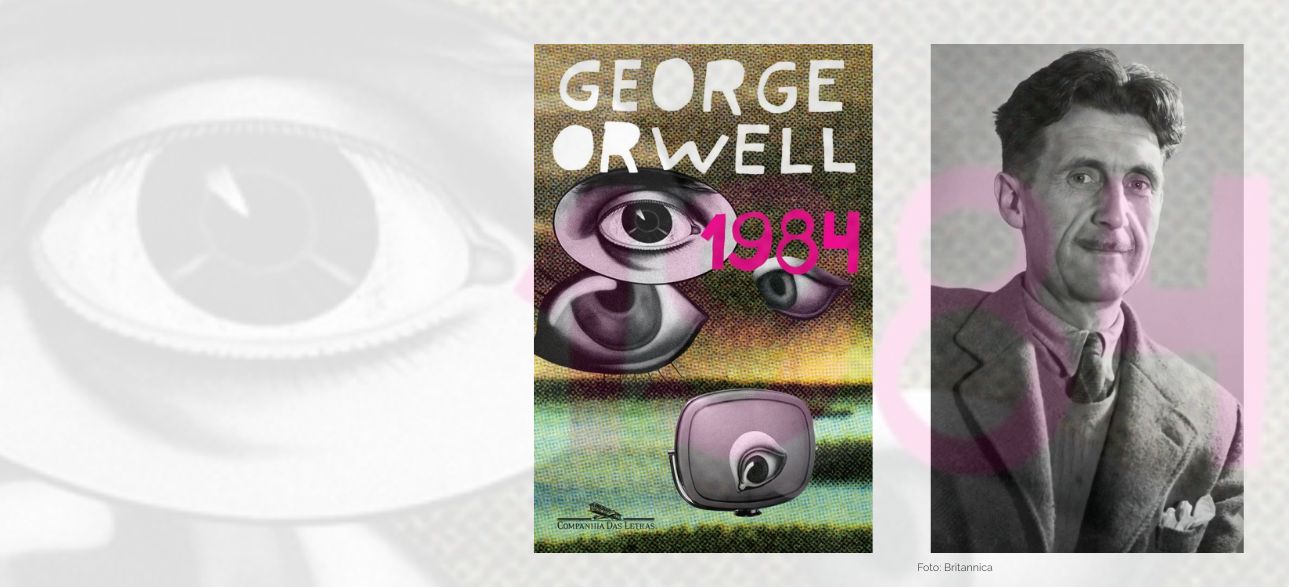 1984, livro distópico e de ficção política de George Orwell 