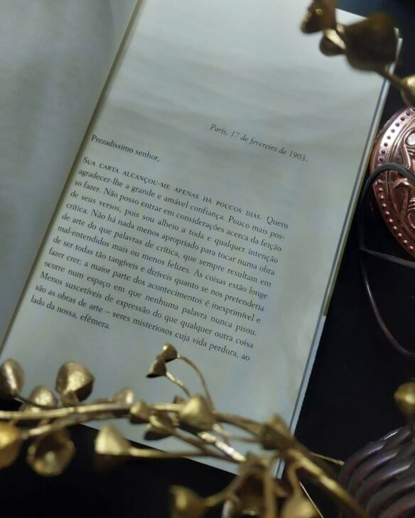 cartas a um jovem poeta rainer maria rilke livro